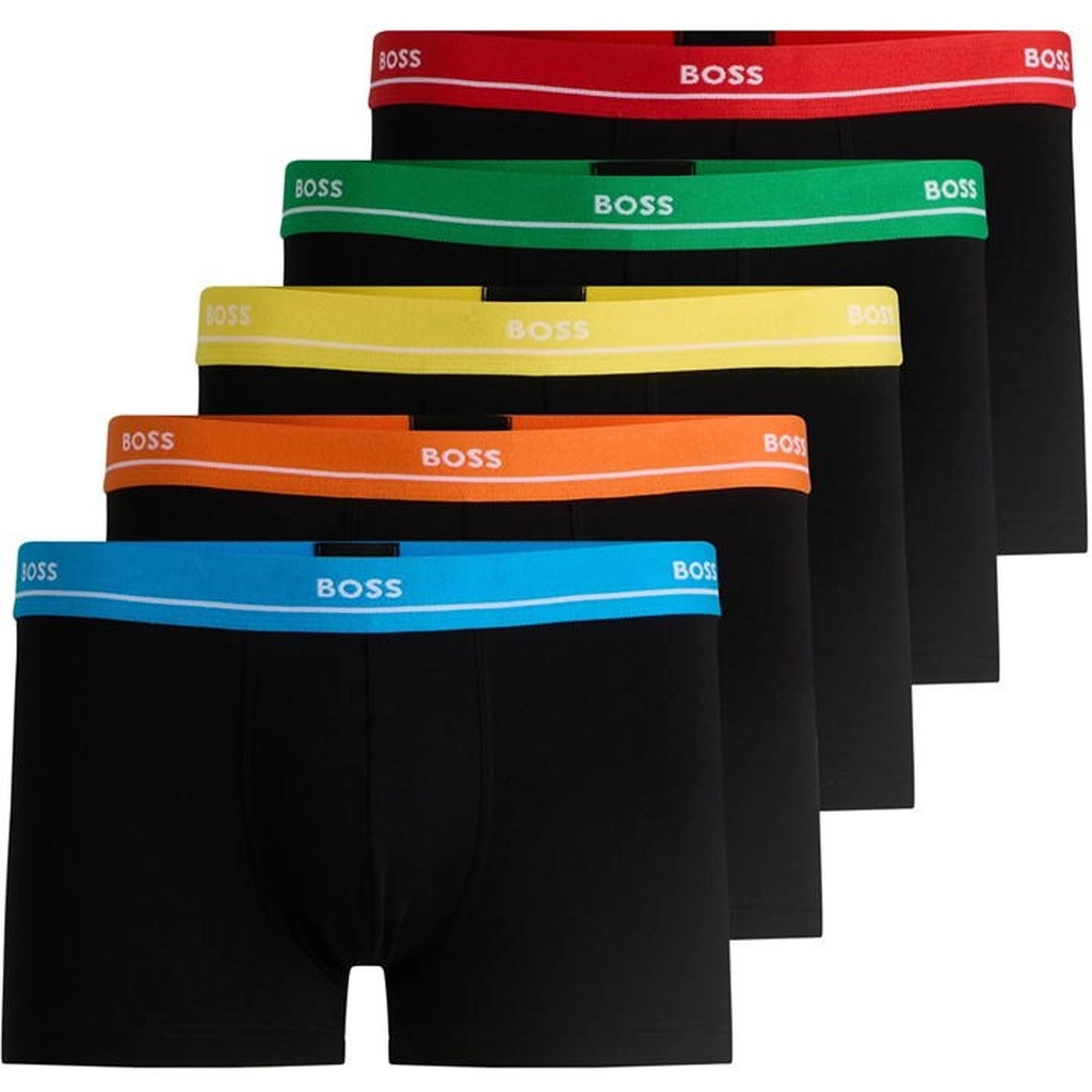 Hugo Boss Trunk 5P Essential_P 10245121 - Black